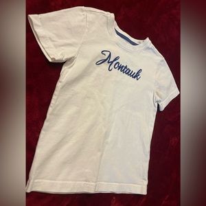 Janie and Jack‎ "Montauk" Toddler Boy White Tee Sz 5